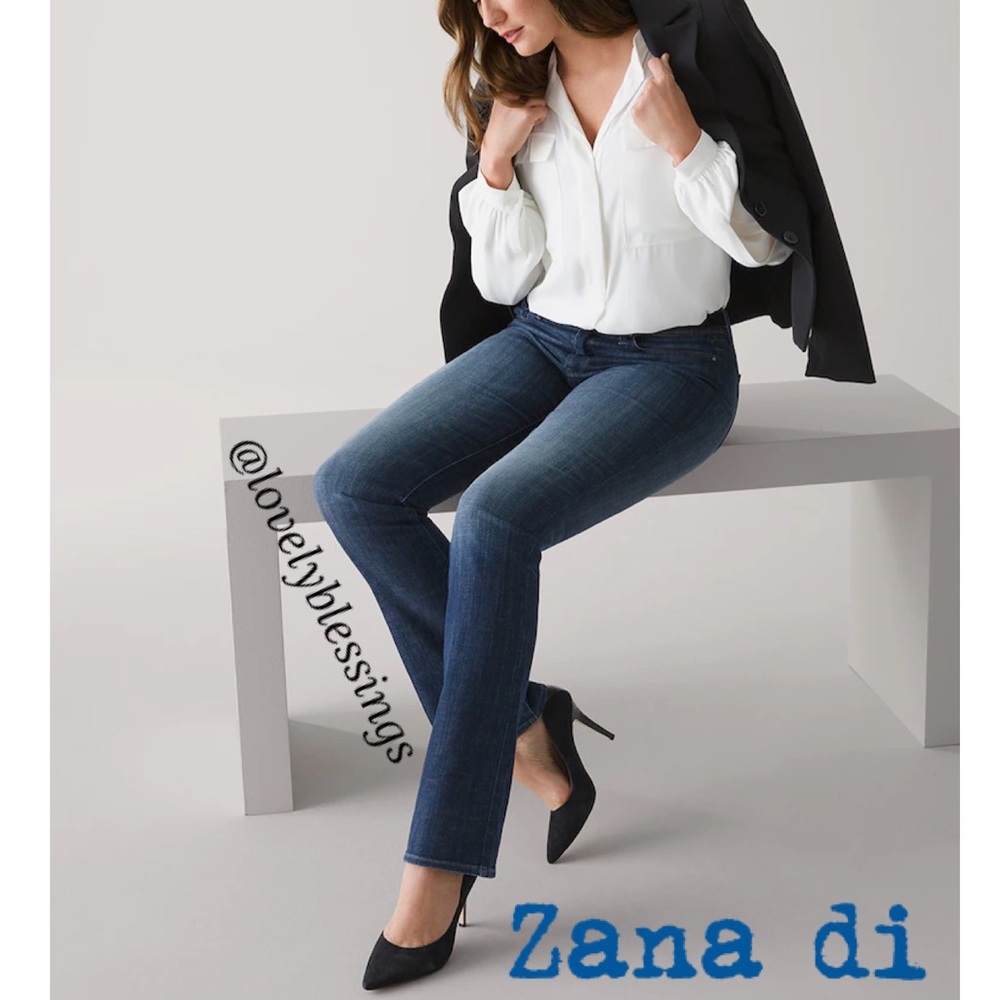 Plus Size Petite Womens Stretch Jeans Zana di Sexy Fit Size 18 Petite